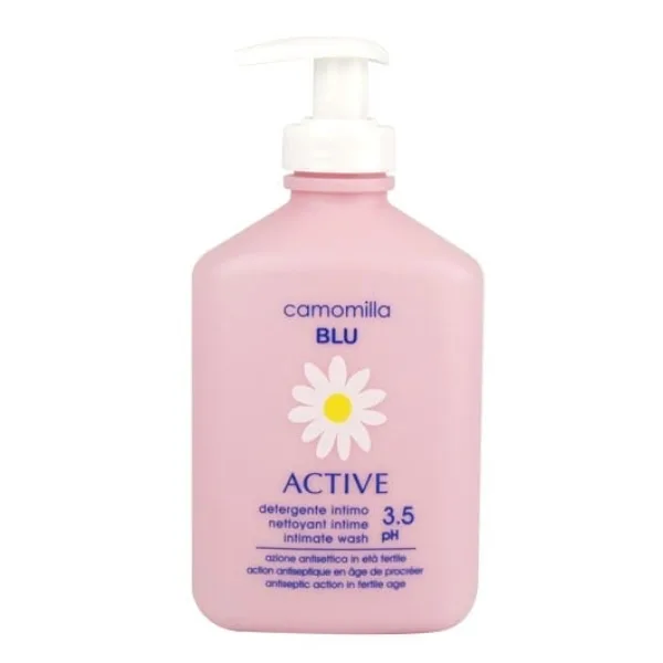 Gel intim de curatare pH 3.5 Active, 300ml, Camomilla Blu — preț și oferte