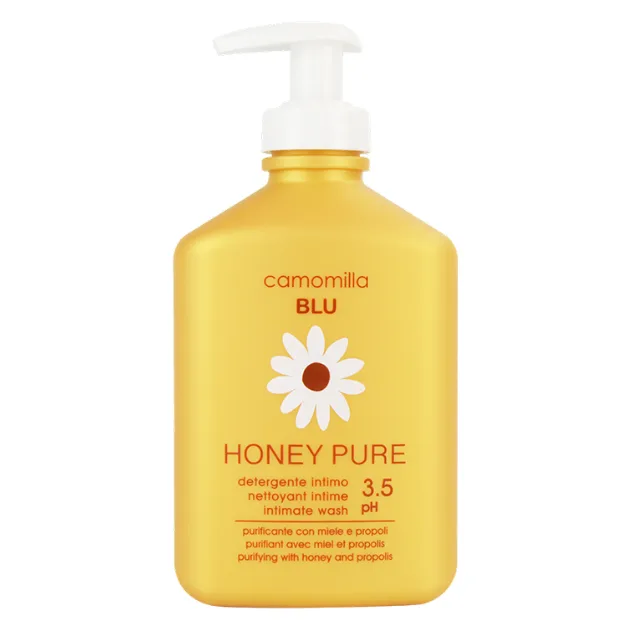Gel intim de curatare pH 3.5 Honey Pure, 300ml, Camomilla Blu — preț și oferte