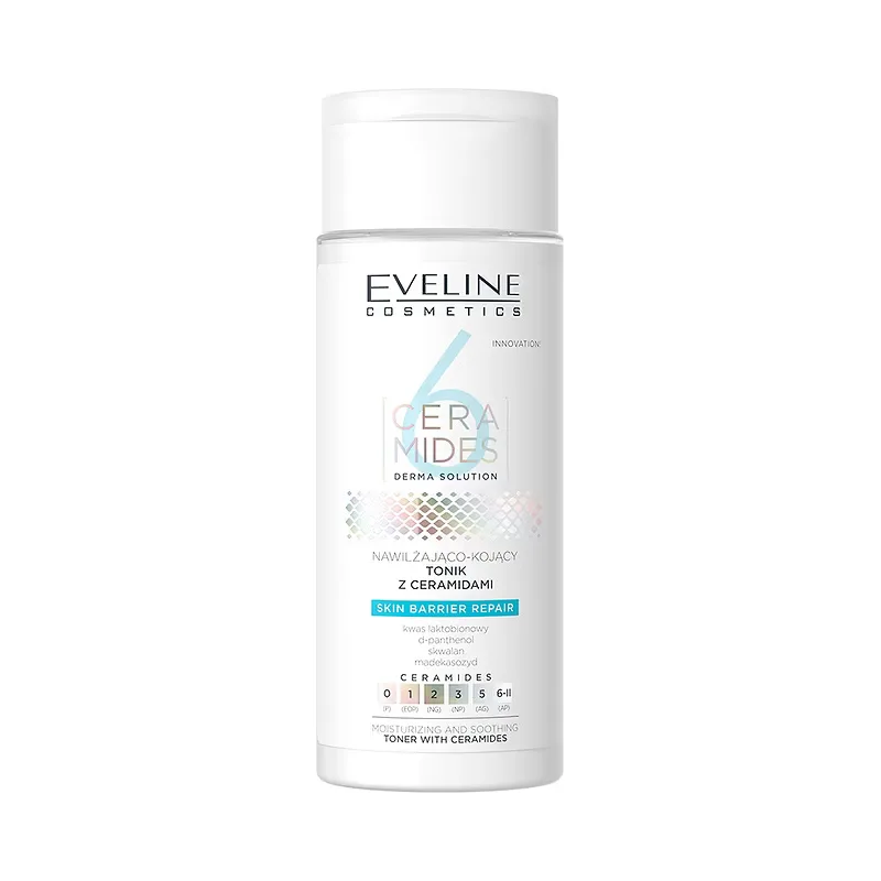 Toner pentru fata calmant si hidratant cu 6 ceramide, 150ml, Eveline Cosmetics — preț și oferte