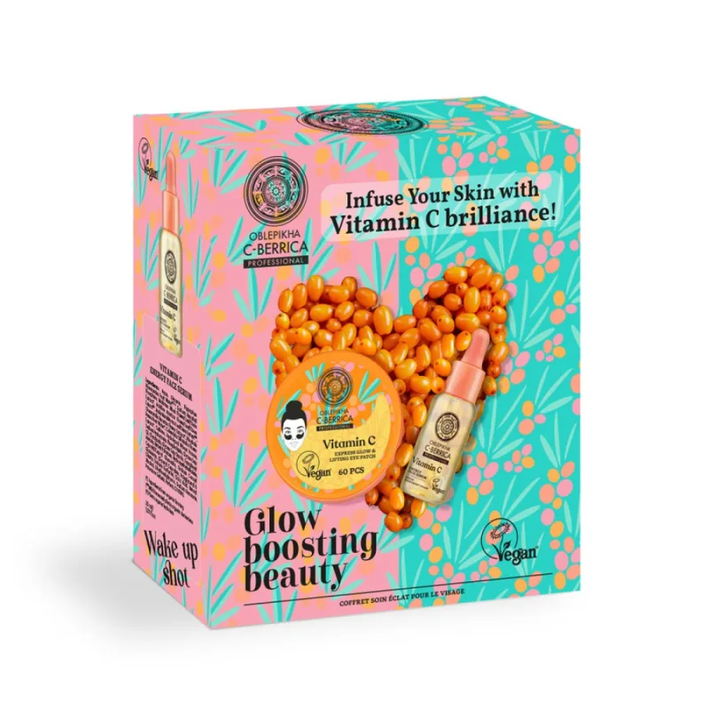 Set pentru ingrijirea tenului Oblepikha C-Berrica Glow Boosting Beauty, Natura Siberica — preț și oferte