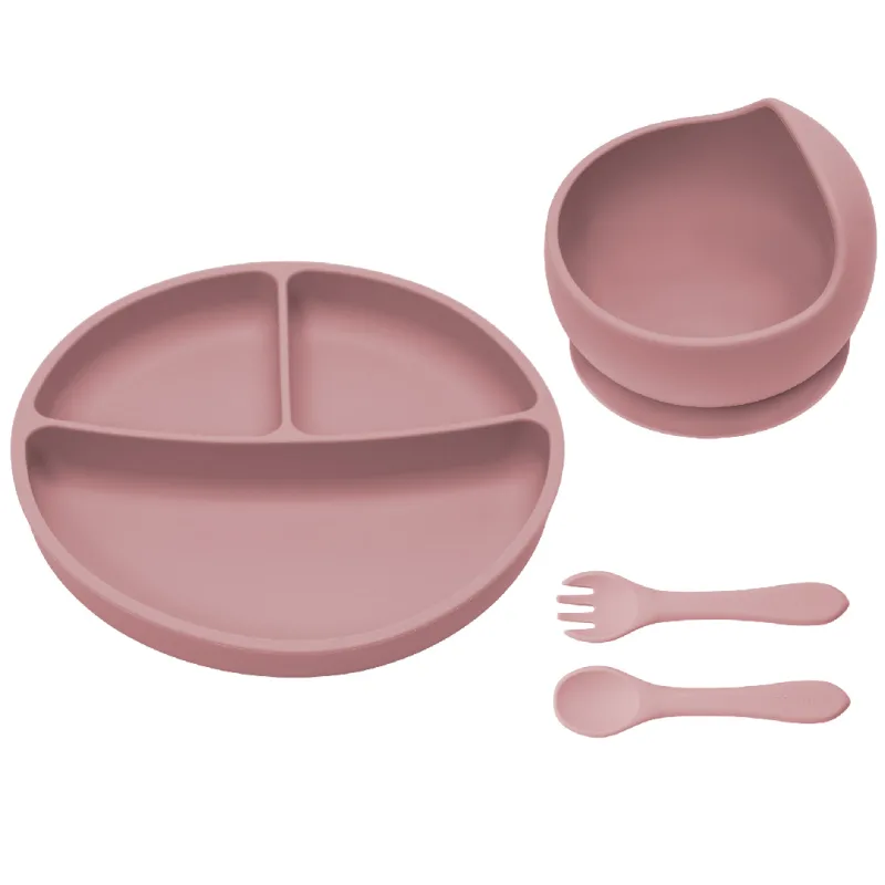 Set pentru diversificare Basic Old Rose, 1 bucata, Appekids — preț și oferte