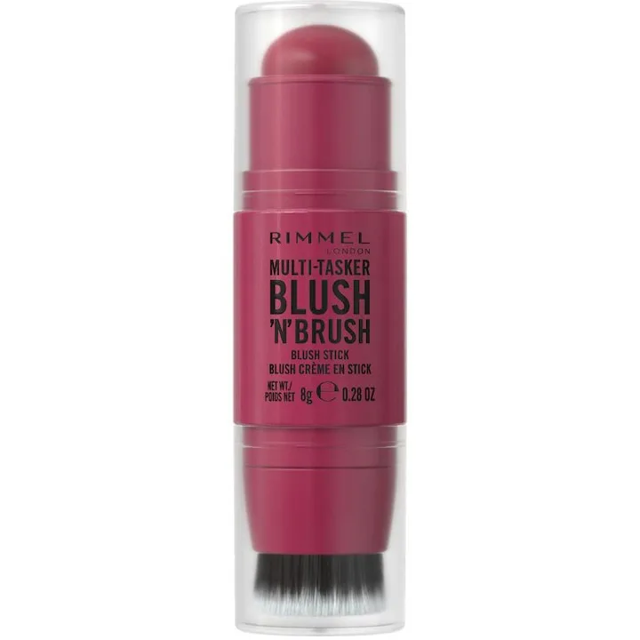Blush Stick Multifunctional 200 Fushia Glam, 8gr, Rimmel London — preț și oferte