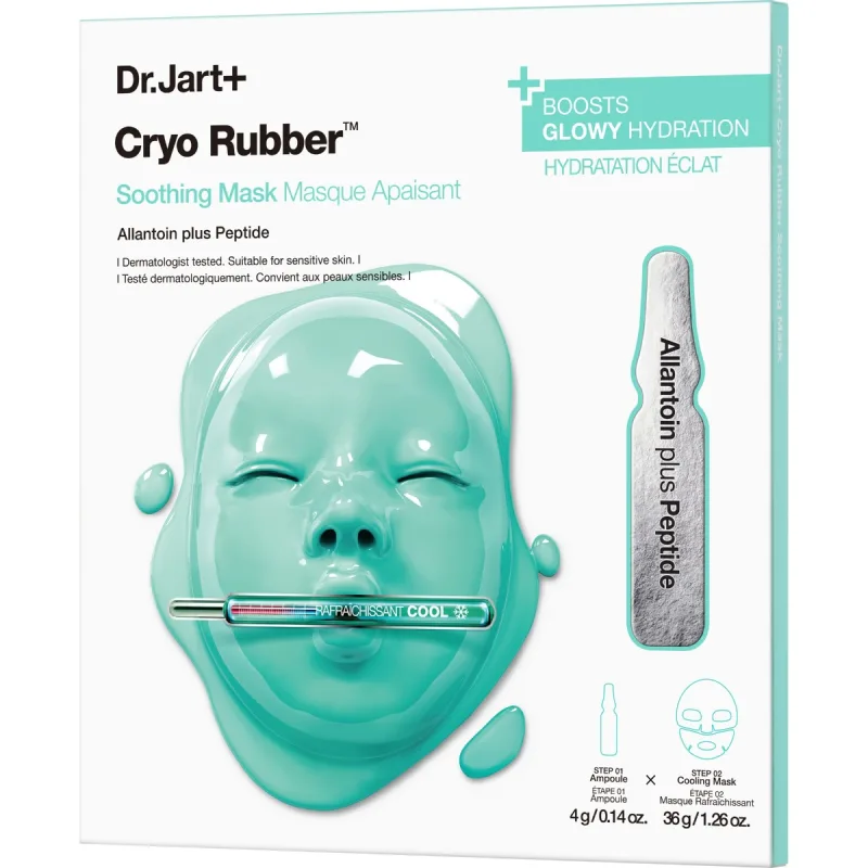 Masca de fata calmanta pentru intarirea barierei pielii Cryo Rubber, 4g+36g, Dr. Jart — preț și oferte