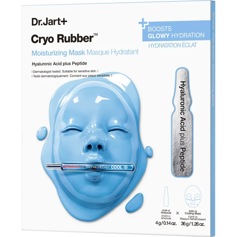 Masca de fata hidratanta cu acid hialuronic Cryo Rubber, 4g+36g, Dr. Jart — preț și oferte