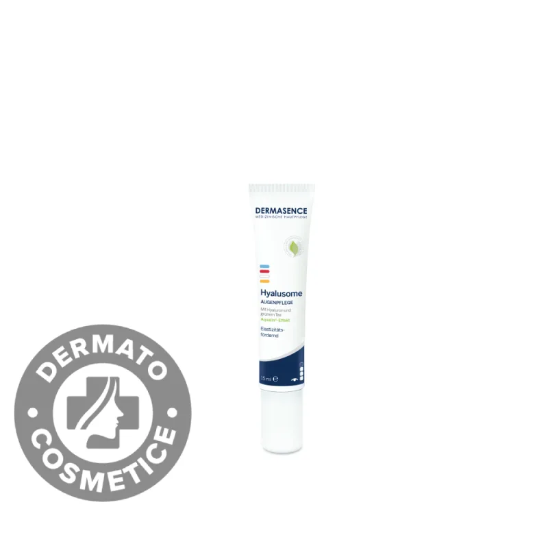 Crema hidratanta si iluminatoare pentru conturul ochilor Hyalusome, 15ml, Dermasence — preț și oferte