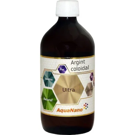 Argint coloidal ultra 80ppm, 480ml, Aghoras — preț și oferte