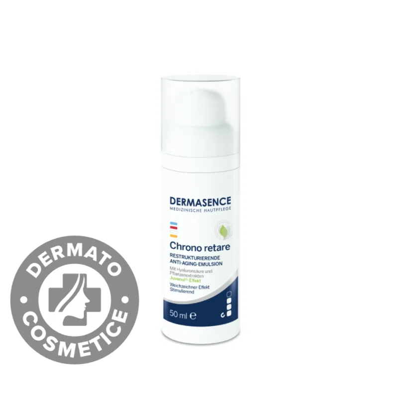 Emulsie restructuranta anti-aging pentru ten matur Chrono Retare 50+, 50ml, Dermasence — preț și oferte
