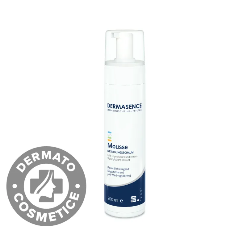 Spuma de curatare pentru ten, 200ml, Dermasence — preț și oferte