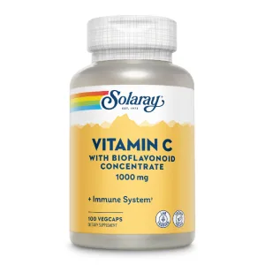 Vitamin C Solaray, 100 capsule, Secom