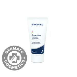 Deodorant crema pentru pielea sensibila din zona axilei si palmelor & talpilor, 50ml, Dermasence