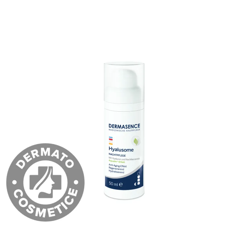 Crema de noapte regeneratoare anti-aging pentru fata Hyalusome, 50ml, Dermasence — preț și oferte