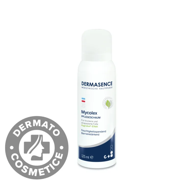 Spuma pentru ingrijirea picioarelor si unghiilor Mycolex, 125ml, Dermasence — preț și oferte