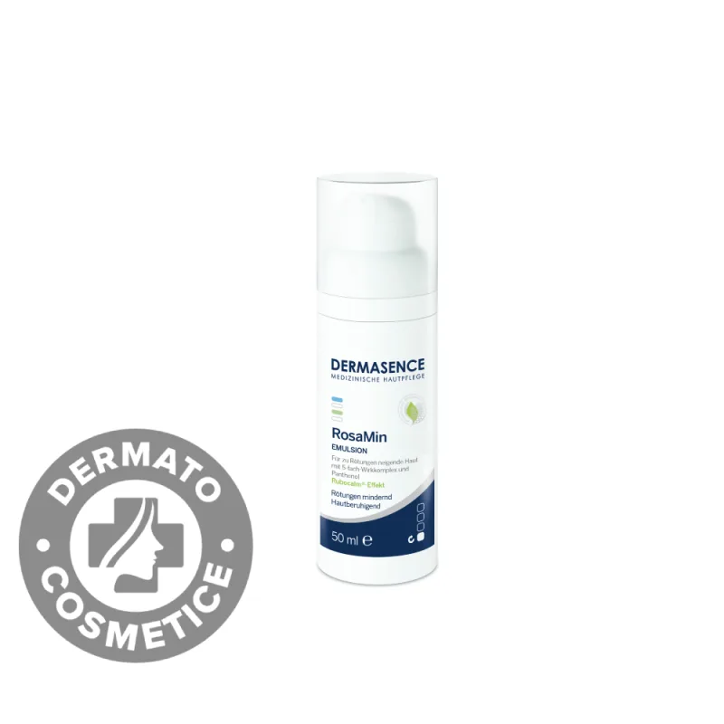 Emulsie calmanta si hidratanta pentru ten reactiv RosaMin, 50ml, Dermasence — preț și oferte