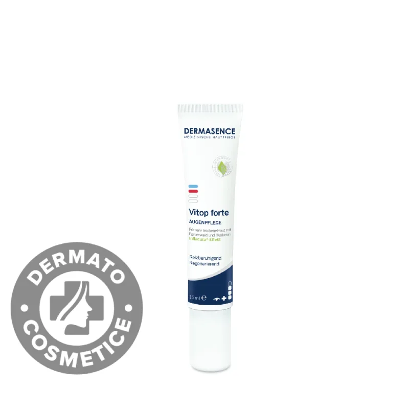 Crema pentru ingrijirea zonei ochilor sensibili Vitop Forte, 15ml, Dermasence — preț și oferte