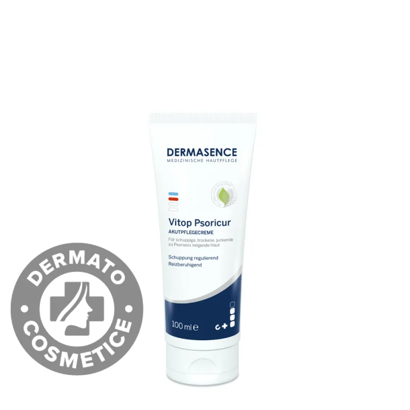 Crema intensiva pentru piele cu tendinta de psoriazis Vitop Psorucur, 100ml, Dermasence — preț și oferte