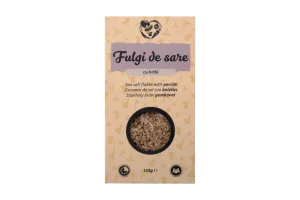 Fulgi de sare cu hribi, 150g, Ecotravio