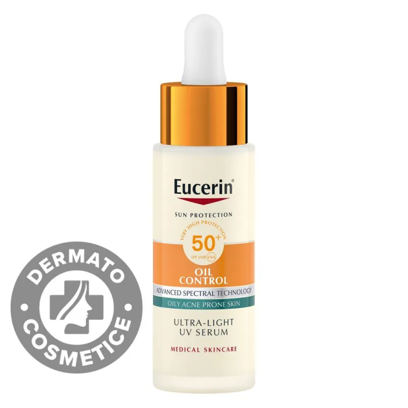 Serum Oil Control SPF 50+, 30ml, Eucerin — preț și oferte