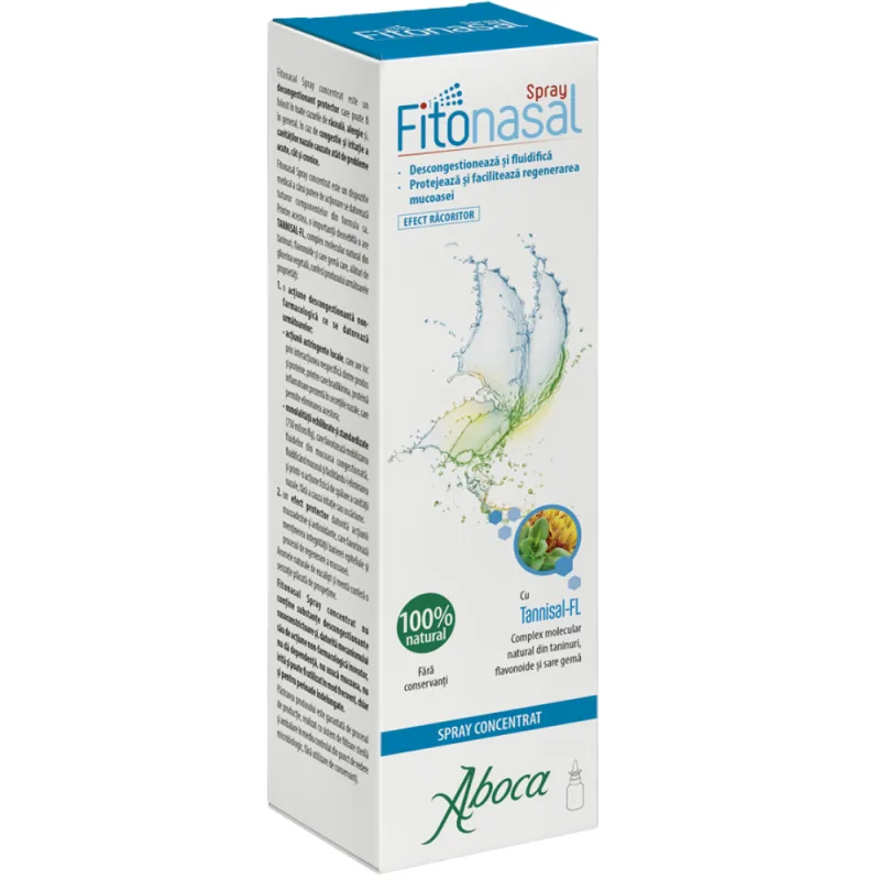 Fitonasal spray nazal concentrat, 30ml, Aboca — preț și oferte