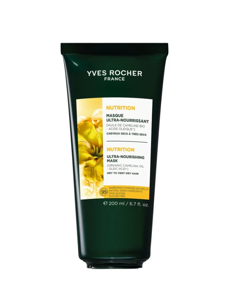 Masca de par ultra nutritiva Botanical, 200ml, Yves Rocher — preț și oferte