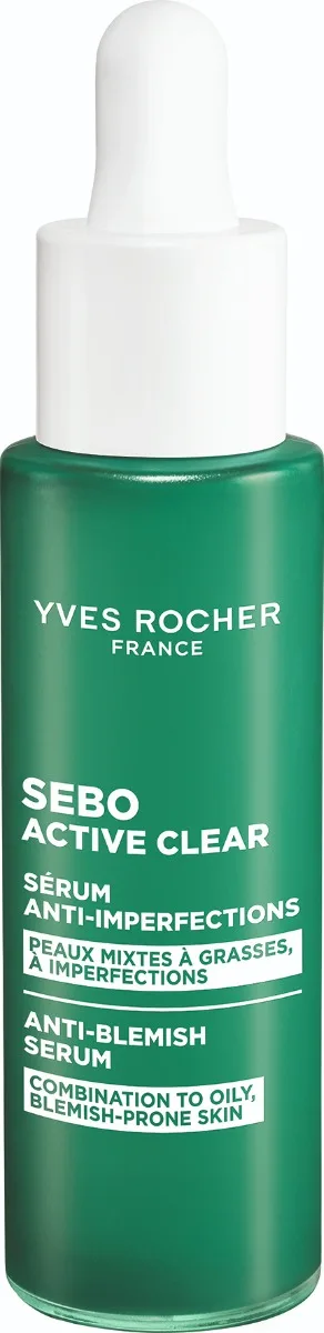 Ser anti-imperfectiuni Sebo Active Clear, 30ml, Yves Rocher — preț și oferte