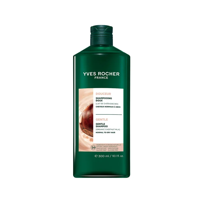 Sampon nutritiv cu Lapte de Castane Bio Botanical, 300ml, Yves Rocher — preț și oferte
