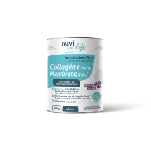 Colagen marin articulatii cu membrana de ou glucozamina condroitina & vitamina C, 280g, Nuviline