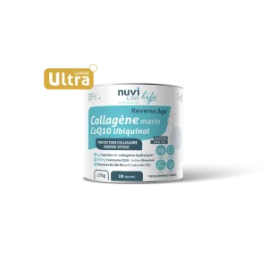 Colagen marin Ultra Anti-Age complex  + Ubiquinol Q10, 170g, Nuviline