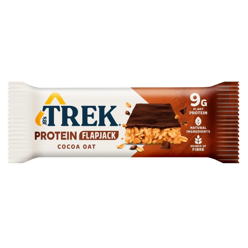 Baton cu aroma de cacao si proteine, 50g, Trek — preț și oferte