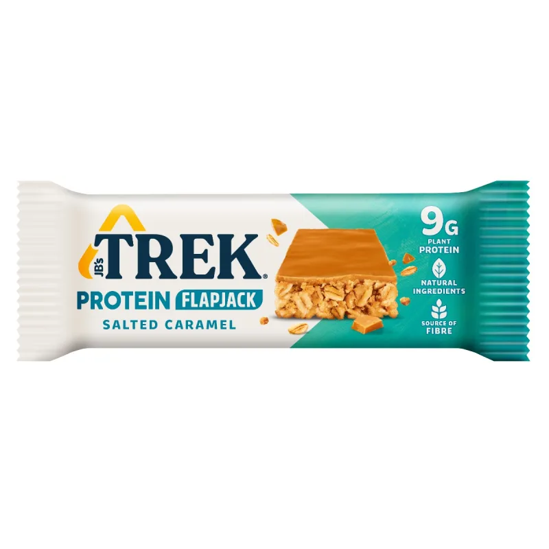 Baton cu aroma de caramel sarat si proteine, 50g, Trek — preț și oferte