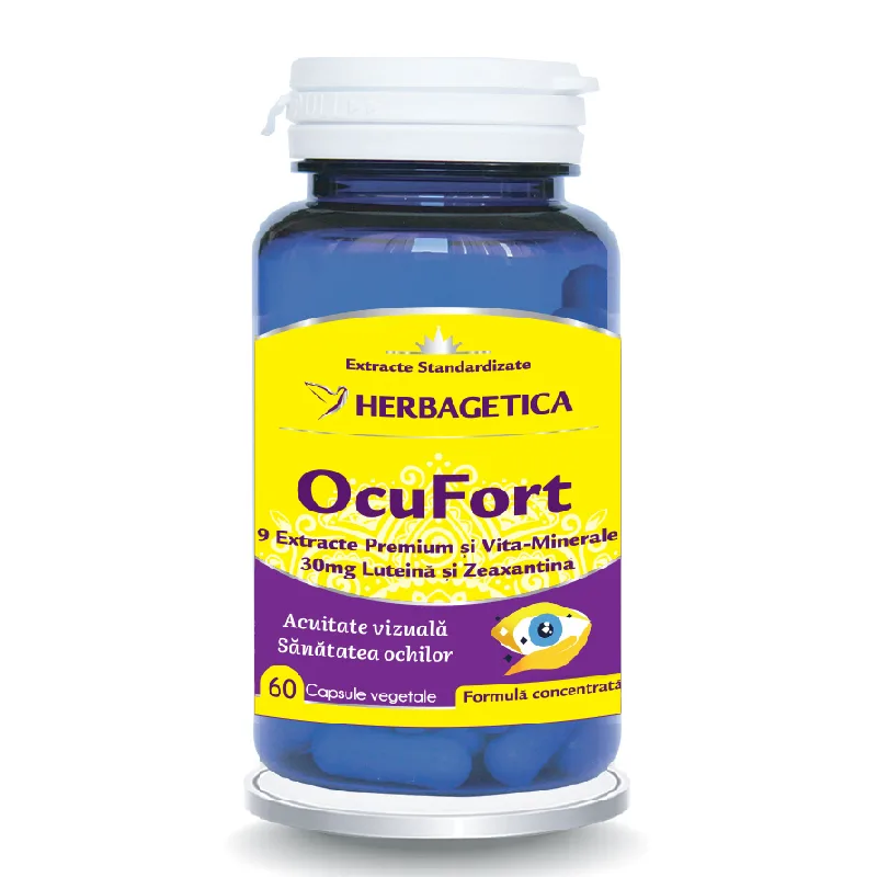 OcuFort, 60 capsule, Herbagetica — preț și oferte