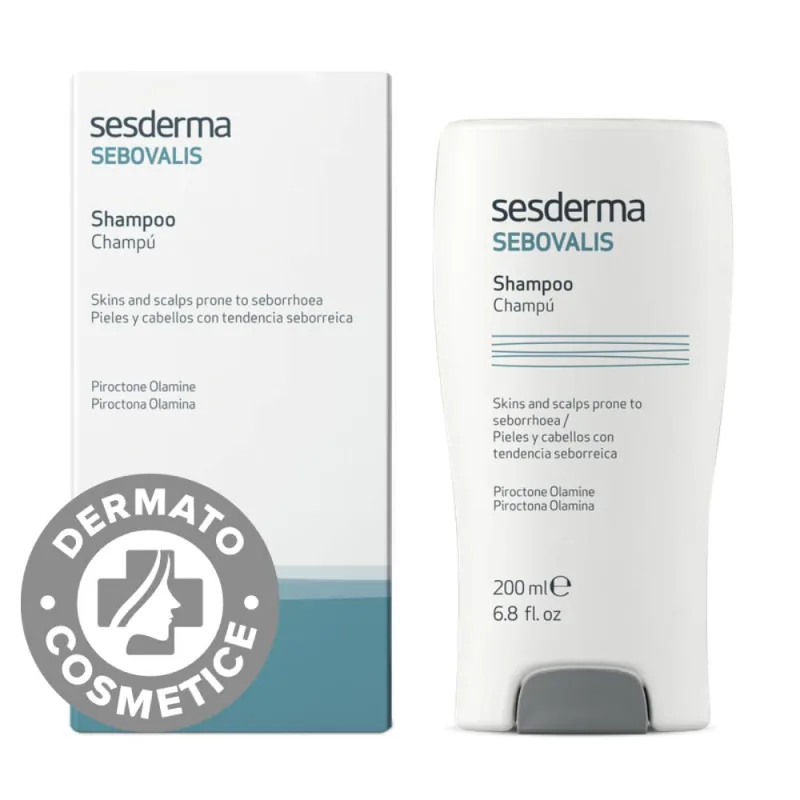 Sampon-tratament pentru par cu tendinta seboreica Sebovalis, 200ml, Sesderma — preț și oferte
