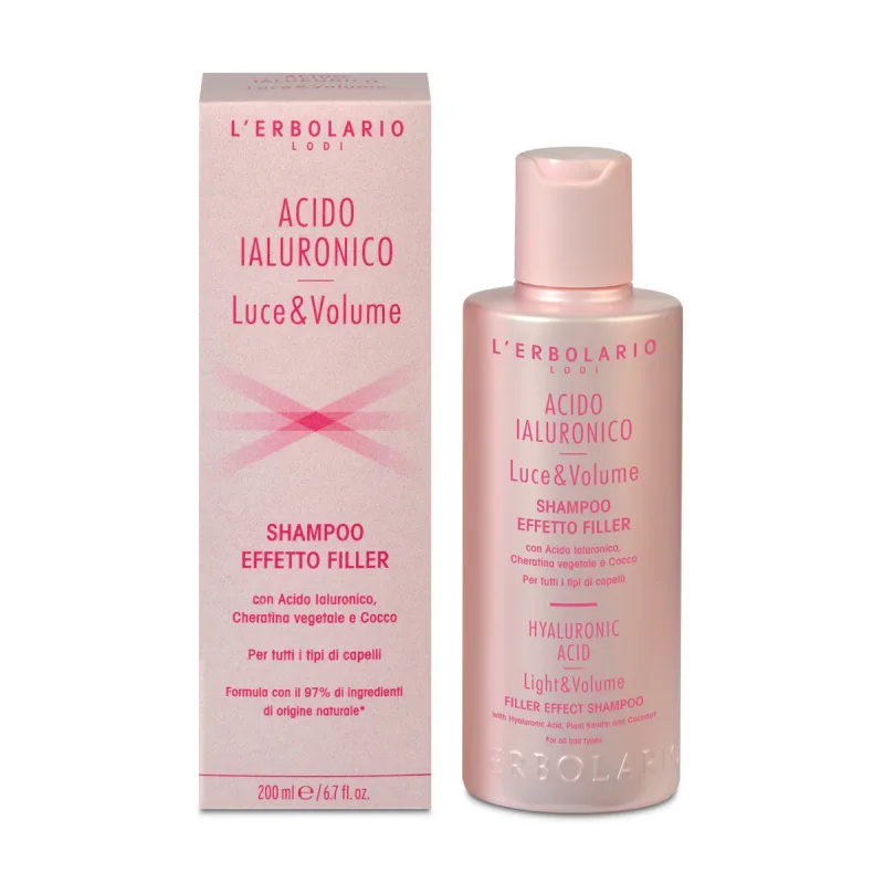 L'Erbolario Sampon cu acid hialuronic, 200ml — preț și oferte