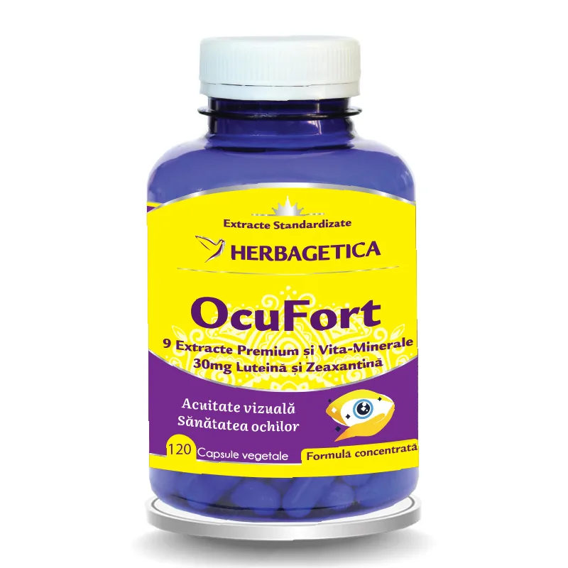 OcuFort, 120 capsule, Herbagetica — preț și oferte