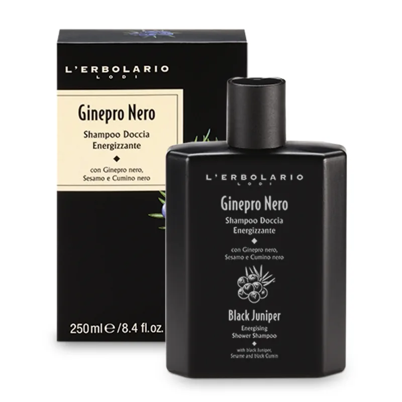 L'Erbolario Sampon pentru dus Black Juniper, 250ml — preț și oferte