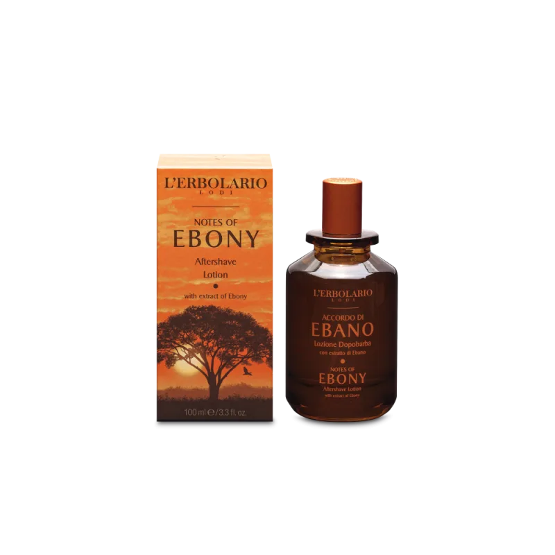 L'Erbolario Lotiune dupa ras Notes Of Ebony, 100ml — preț și oferte