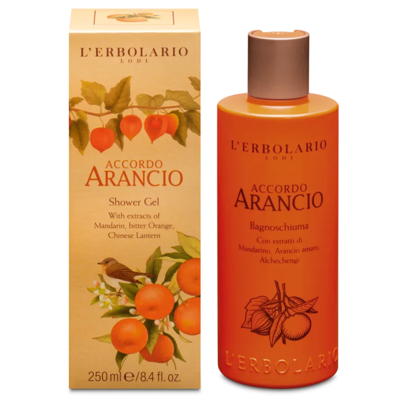 L'Erbolario Gel de dus Accordo Arancio, 250ml — preț și oferte
