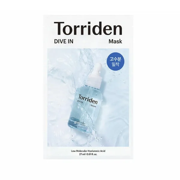 Masca de fata cu acid hialuronic Dive In, 27ml, Torriden — preț și oferte