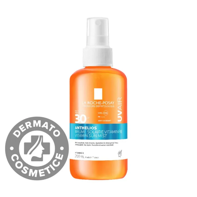 Spray solar cu Vitamine SPF30 Anthelios UVAir, 200ml, La Roche-Posay — preț și oferte