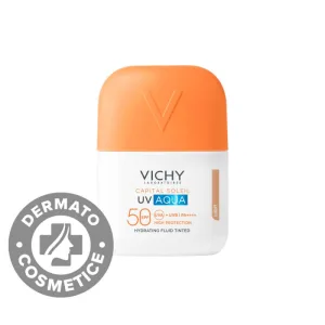 Fluid hidratant colorat SPF 50 Capital Soleil UV AQUA , 50ml, Vichy
