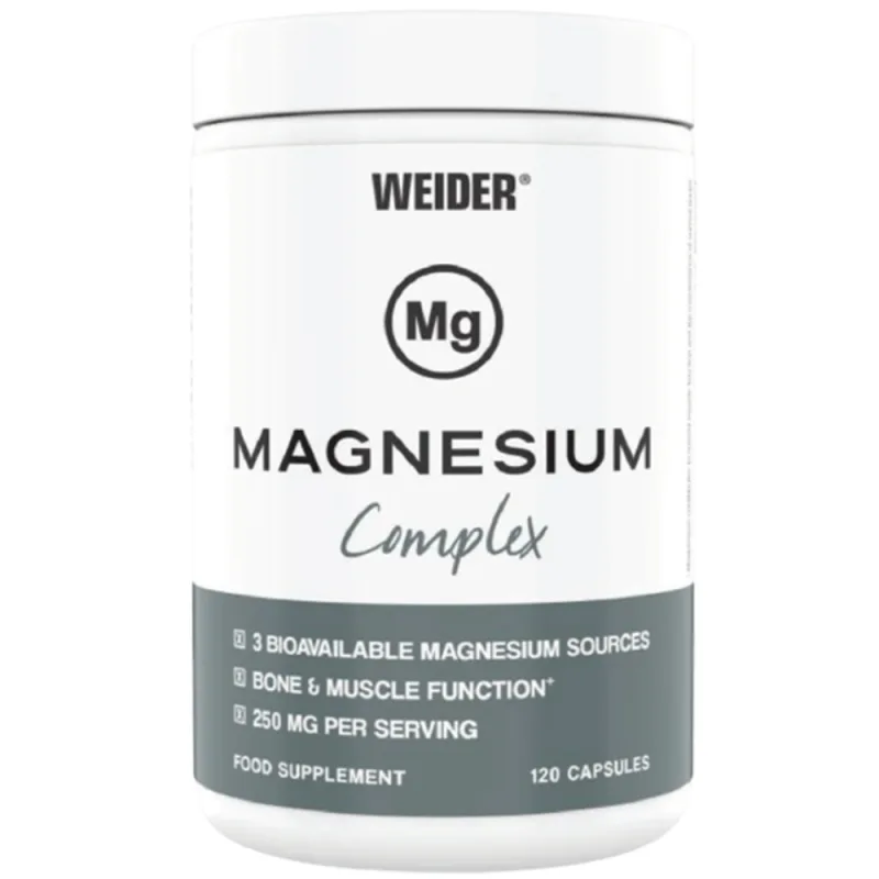 Magnesium Complex, 120 capsule, Weider — preț și oferte