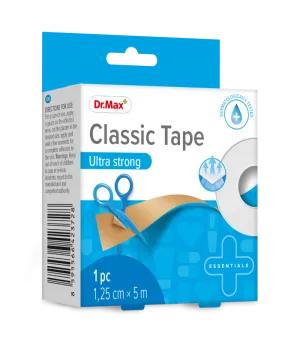 Dr. Max Plastic tape transparent, 1.25cm x 5m