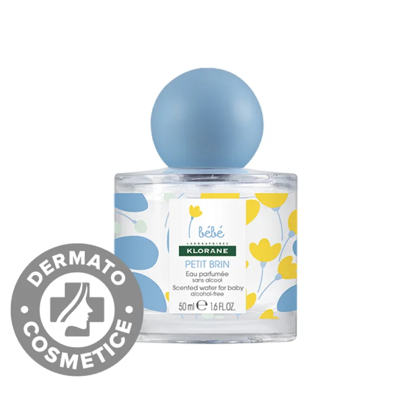 Apa de parfum pentru copii fara alcool Petit Brin, 50ml, Klorane Bebe — preț și oferte