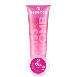 Luciu de buze & balsam 2 in 1 Kiss Bomb Shiny Set Nr. 01 Strawberry Pie, 10.8ml, Essence