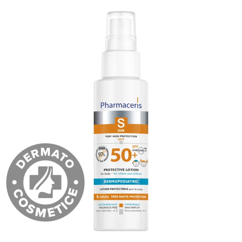 Spray cu protectie solara SPF50+ pentru copii S, 150ml, Pharmaceris — preț și oferte