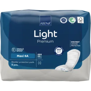 Absorbante anatomice incontinenta moderata, light maxi 4A, 8 bucati, Abena