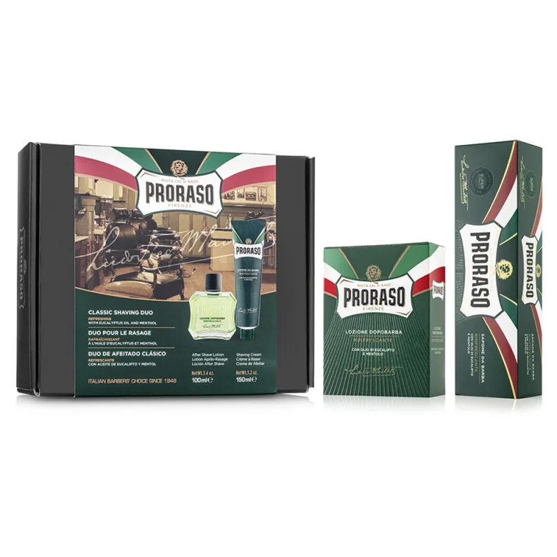 Set de barbierit shave duo pack refreshing, 1 bucata, Proraso — preț și oferte