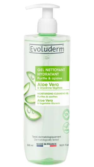 Gel de curatare cu Aloe Vera, 500ml, Evoluderm