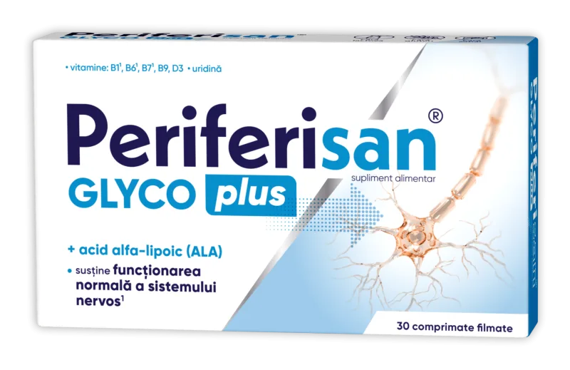 Periferisan Glyco Plus, 30 comprimate filmate, Zdrovit — preț și oferte