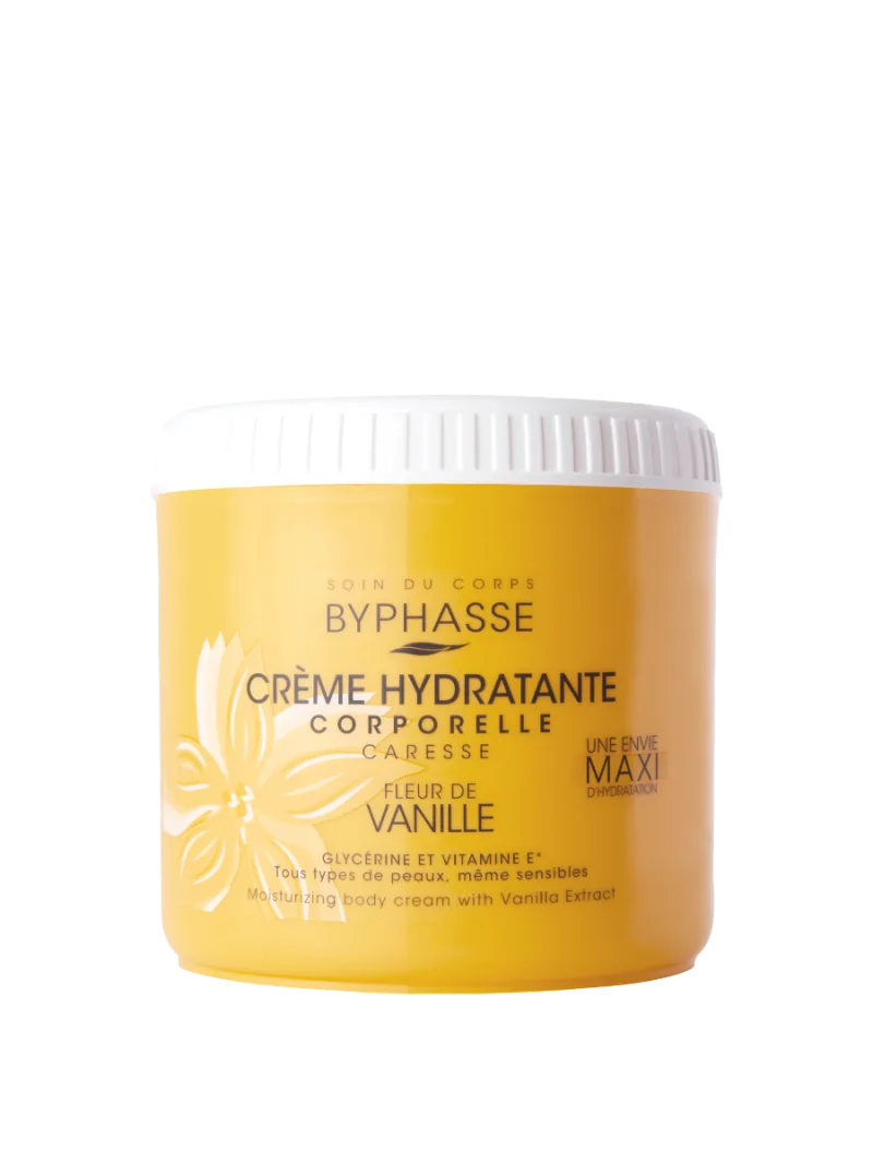 Crema de corp hidratanta cu extract de vanilie, 500ml, Byphasse — preț și oferte