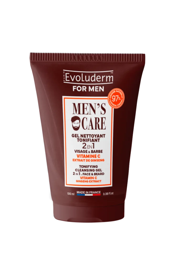 Gel de curatare tonifiant pentru barbati, 100ml, Evoluderm — preț și oferte